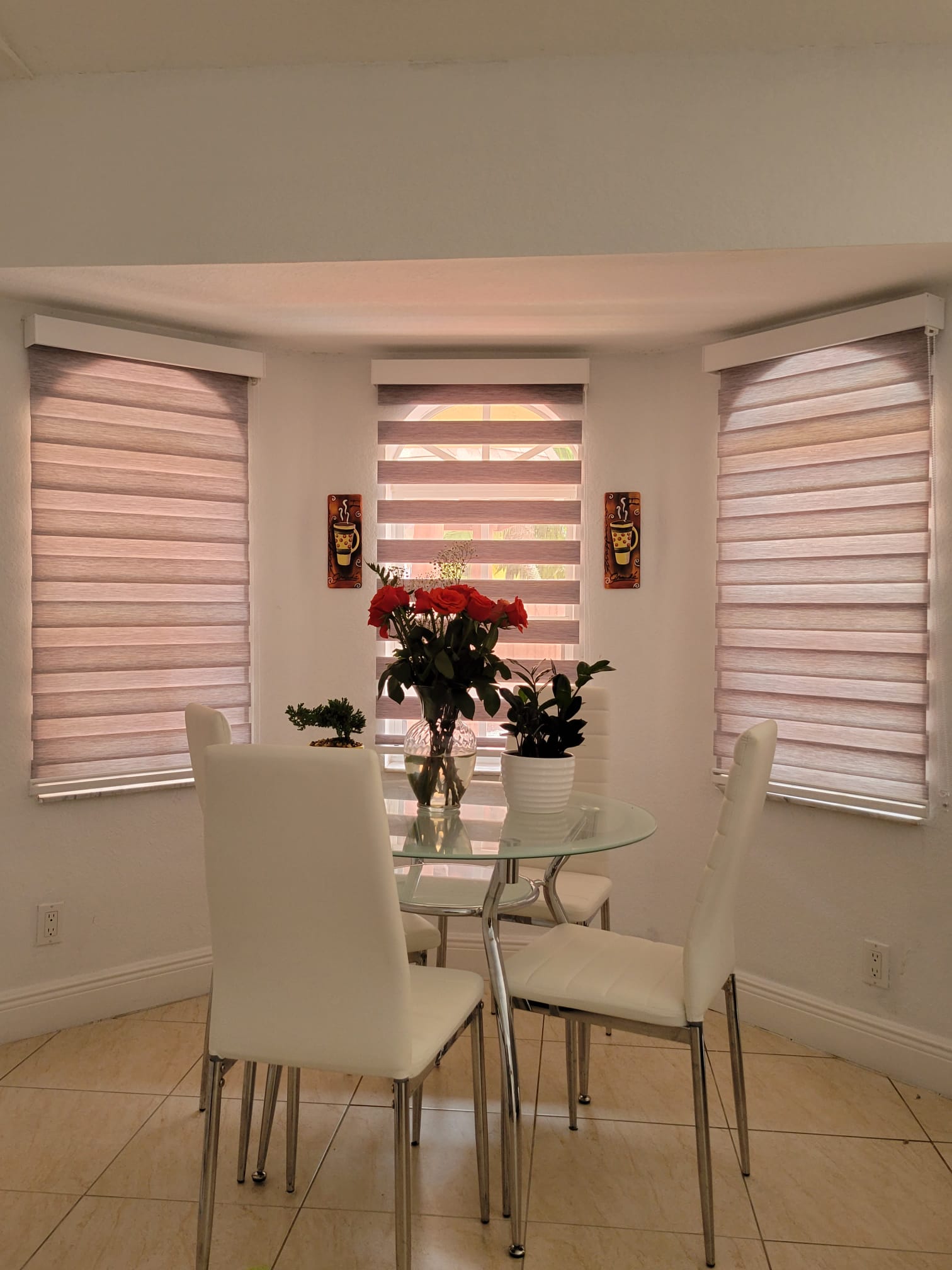 Zebra Blinds installation by Sunblind Services by SunBlinds Miami